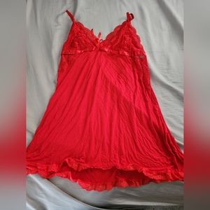 XXL, Red, Babydoll Lingerie